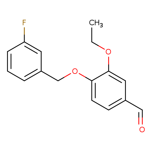 3-Ethoxy-4-[(3-fluorobenzyl)oxy]benzaldehyde