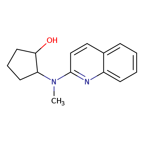 2-[methyl(quinolin-2-yl)amino]cyclopentan-1-ol