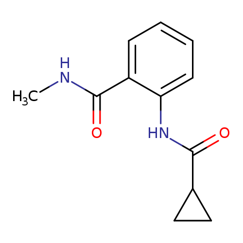 2-[(cyclopropylcarbonyl)amino]-N-methylbenzamide
