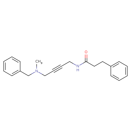 N-{4-[benzyl(methyl)amino]but-2-yn-1-yl}-3-phenylpropanamide
