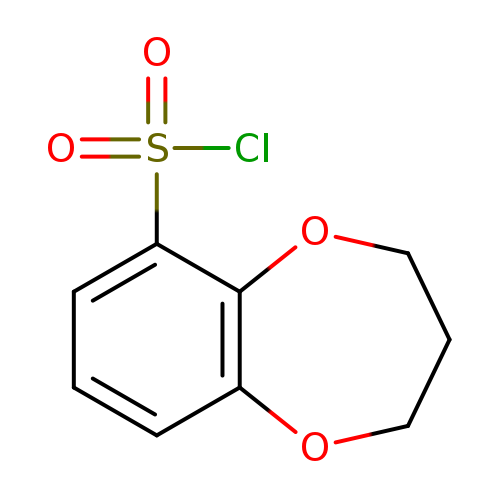 3,4-dihydro-2H-1,5-benzodioxepine-6-sulfonyl chloride