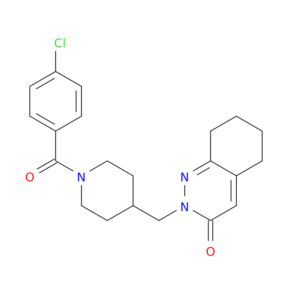 2-{[1-(4-chlorobenzoyl)piperidin-4-yl]methyl}-2,3,5,6,7,8-hexahydrocinnolin-3-one