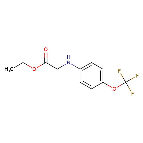 Ethyl 2-[4-(trifluoromethoxy)anilino]acetate