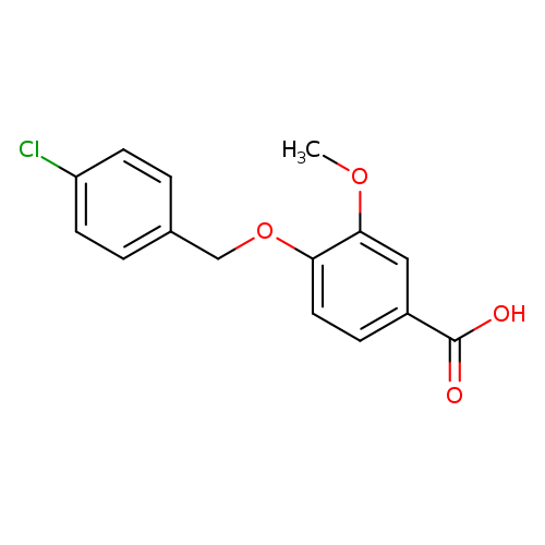 4-[(4-Chlorobenzyl)oxy]-3-methoxybenzoic acid