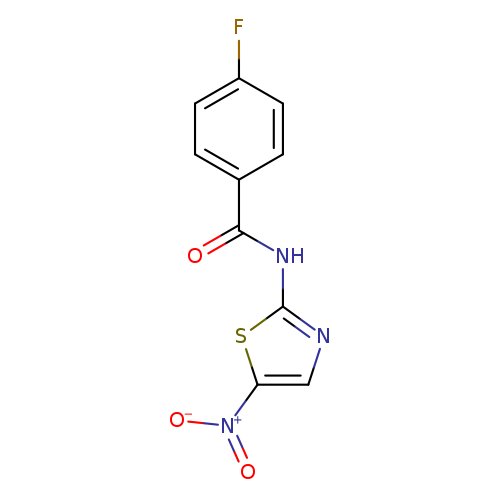 4-Fluoro-N-(5-nitrothiazol-2-yl)benzamide