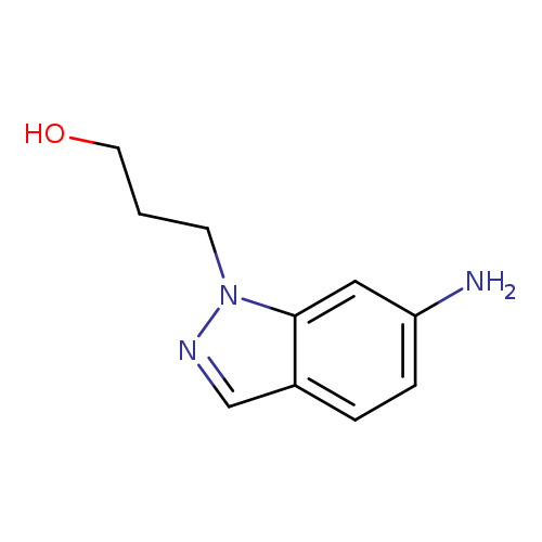 3-(6-amino-1H-indazol-1-yl)propan-1-ol