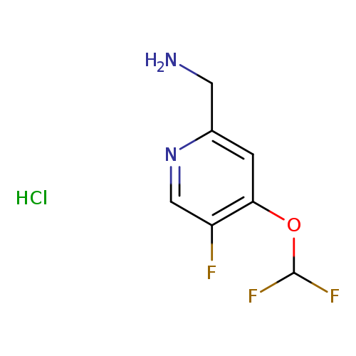 (4-(Difluoromethoxy)-5-fluoropyridin-2-yl)methanamine hydrochloride