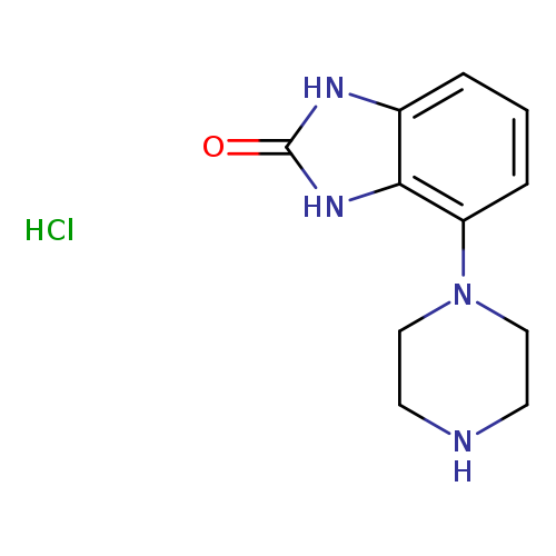 4-(piperazin-1-yl)-2,3-dihydro-1H-1,3-benzodiazol-2-one hydrochloride