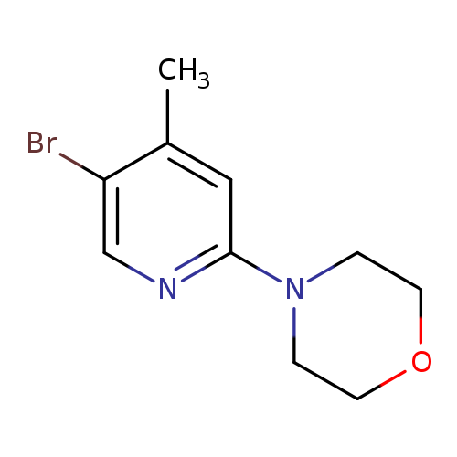4-(5-Bromo-4-methyl-2-pyridinyl)morpholine