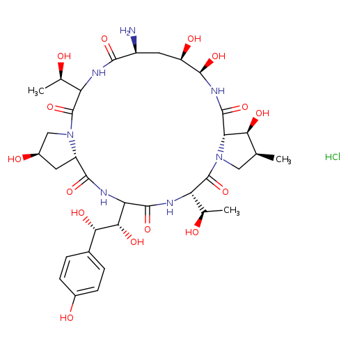 1-[(4R，5R)-4，5-Dihydroxy-L-ornithine]echinocandin B hydrochloride