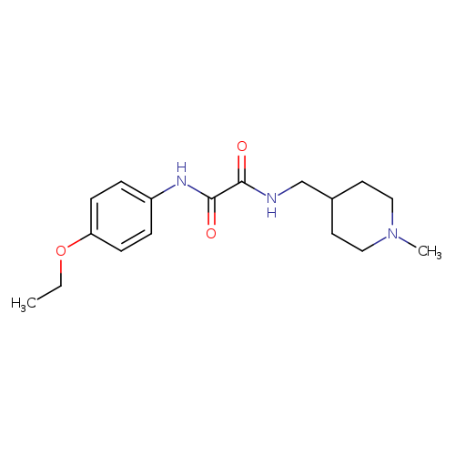 N'-(4-ethoxyphenyl)-N-[(1-methylpiperidin-4-yl)methyl]ethanediamide