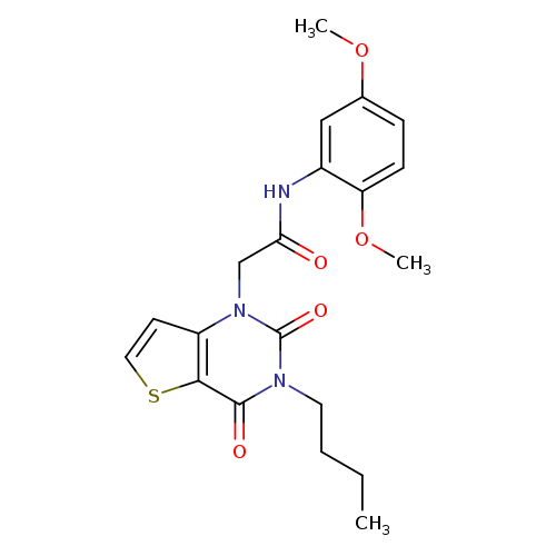 2-{3-butyl-2,4-dioxo-1H,2H,3H,4H-thieno[3,2-d]pyrimidin-1-yl}-N-(2,5-dimethoxyphenyl)acetamide