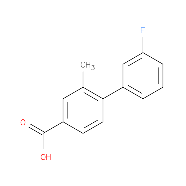 3'-fluoro-2-methyl-[1,1'-biphenyl]-4-carboxylic acid