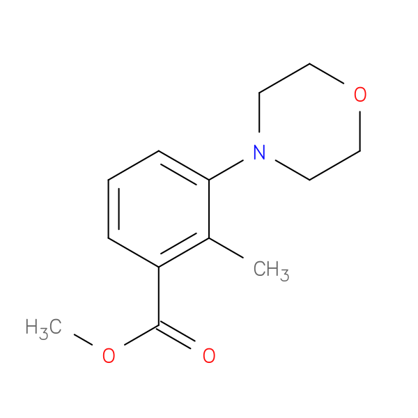 2-Methyl-3-morpholin-4-yl-benzoic acid methyl ester