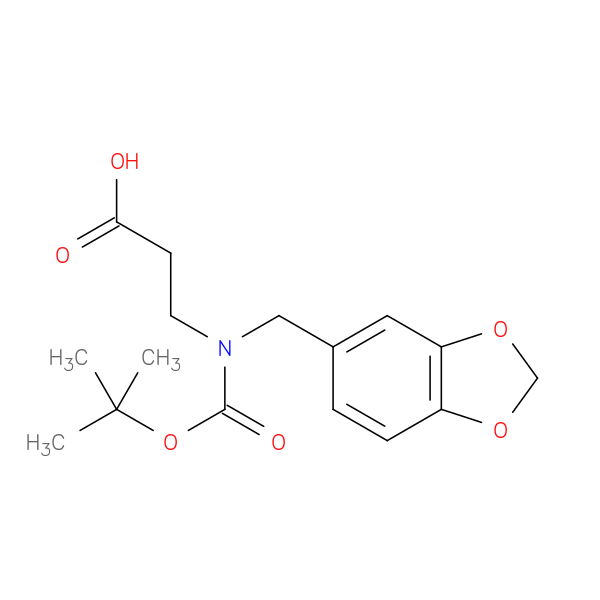 3-{[(2H-1,3-benzodioxol-5-yl)methyl][(tert-butoxy)carbonyl]amino}propanoic acid