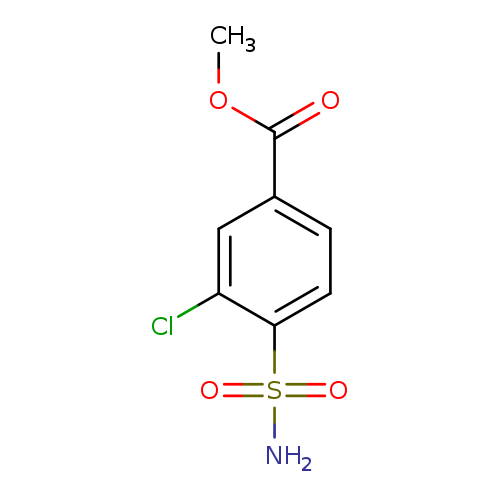 methyl 3-chloro-4-sulfamoylbenzoate