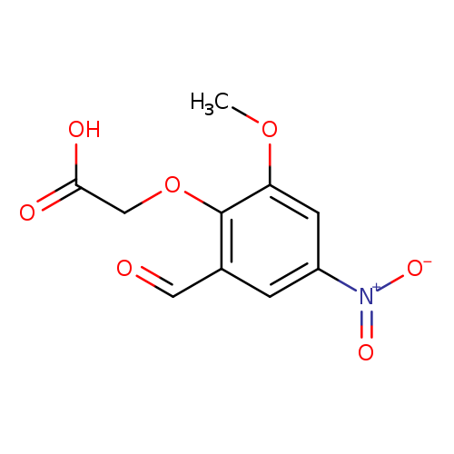 2-(2-Formyl-6-methoxy-4-nitrophenoxy)acetic acid