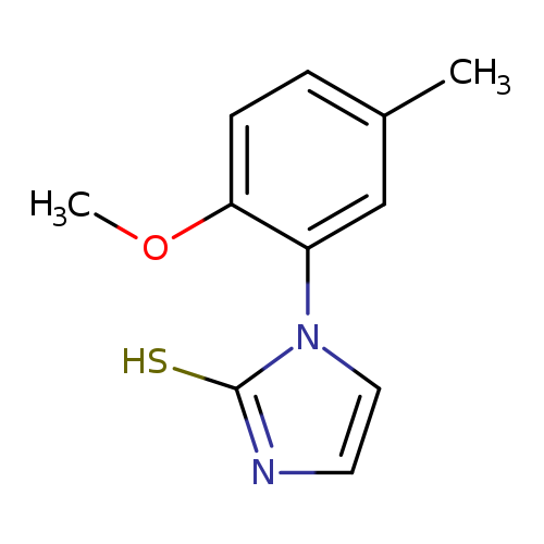 1-(2-methoxy-5-methylphenyl)-1H-imidazole-2-thiol