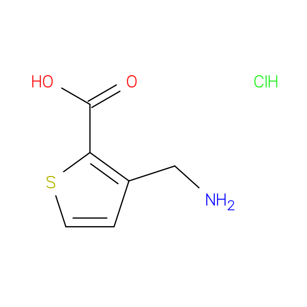 3-(aminomethyl)thiophene-2-carboxylic acid hydrochloride