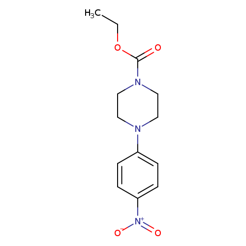 1-Piperazinecarboxylic acid, 4-(4-nitrophenyl)-, ethyl ester