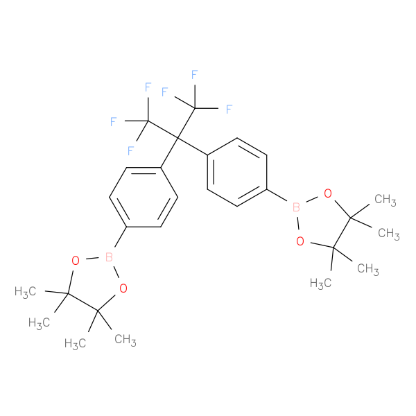 2,2'-((Perfluoropropane-2,2-diyl)bis(4,1-phenylene))bis(4,4,5,5-tetramethyl-1,3,2-dioxaborolane)