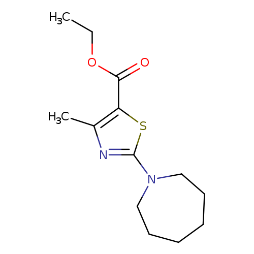 Ethyl 2-azepan-1-yl-4-methyl-1,3-thiazole-5-carboxylate