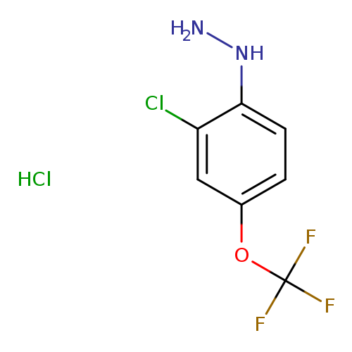 [2-chloro-4-(trifluoromethoxy)phenyl]hydrazinehydrochloride