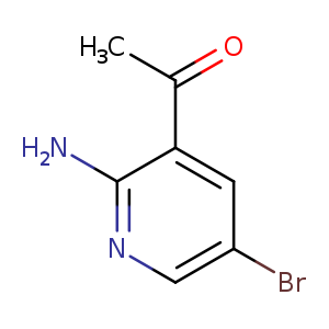 1-(2-amino-5-bromopyridin-3-yl)ethan-1-one