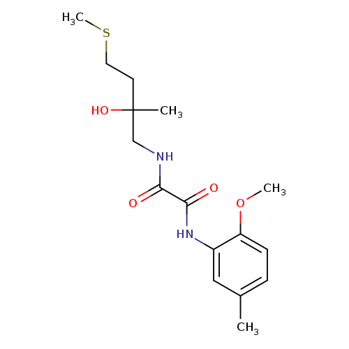 N-[2-hydroxy-2-methyl-4-(methylsulfanyl)butyl]-N'-(2-methoxy-5-methylphenyl)ethanediamide