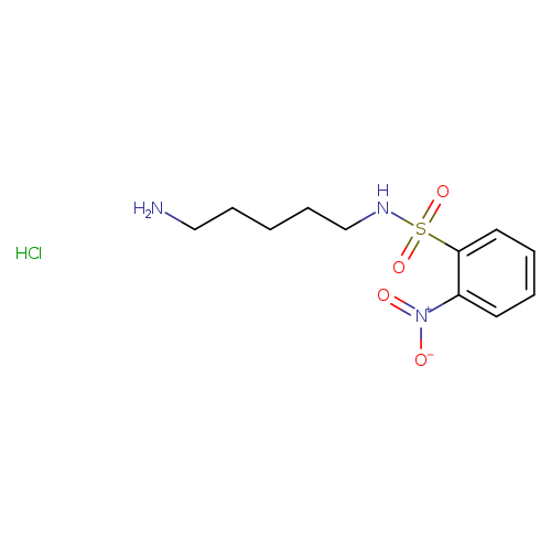N-(5-Aminopentyl)-2-nitrobenzenesulfonamide hydrochloride