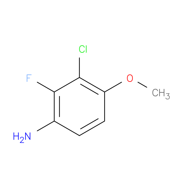 3-Chloro-2-fluoro-4-methoxyaniline