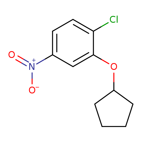 1-Chloro-2-(cyclopentyloxy)-4-nitrobenzene