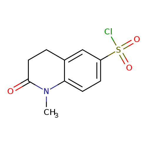 1-methyl-2-oxo-1,2,3,4-tetrahydroquinoline-6-sulfonyl chloride