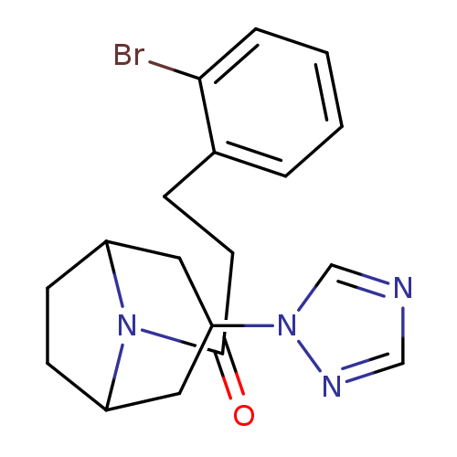3-(2-bromophenyl)-1-[3-(1H-1,2,4-triazol-1-yl)-8-azabicyclo[3.2.1]octan-8-yl]propan-1-one