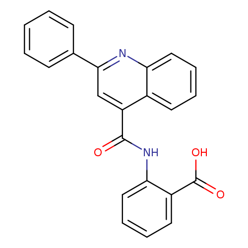 Benzoic acid,2-[[(2-phenyl-4-quinolinyl)carbonyl]amino]-