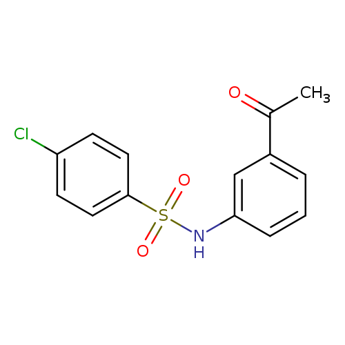 N-(3-ACETYLPHENYL)-4-CHLORO-BENZENESULFONAMIDE