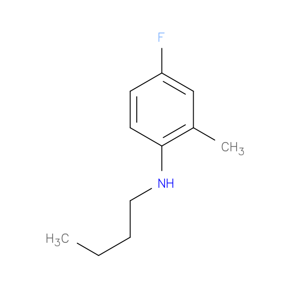 N-butyl-4-fluoro-2-methylaniline