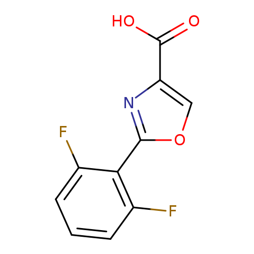 2-(2,6-difluorophenyl)-1,3-oxazole-4-carboxylic acid