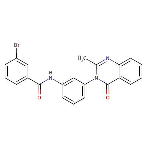 3-bromo-N-[3-(2-methyl-4-oxo-3,4-dihydroquinazolin-3-yl)phenyl]benzamide
