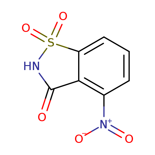 1,2-Benzisothiazol-3(2H)-one, 4-nitro-, 1,1-dioxide