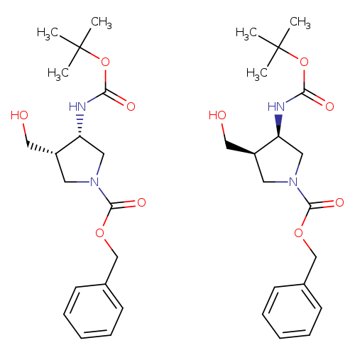 cis-3-(Boc-amino)-1-Cbz-4-(hydroxymethyl)pyrrolidine