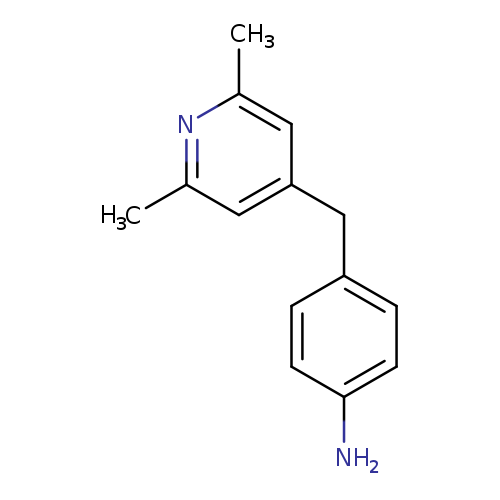 4-[(2,6-dimethylpyridin-4-yl)methyl]aniline