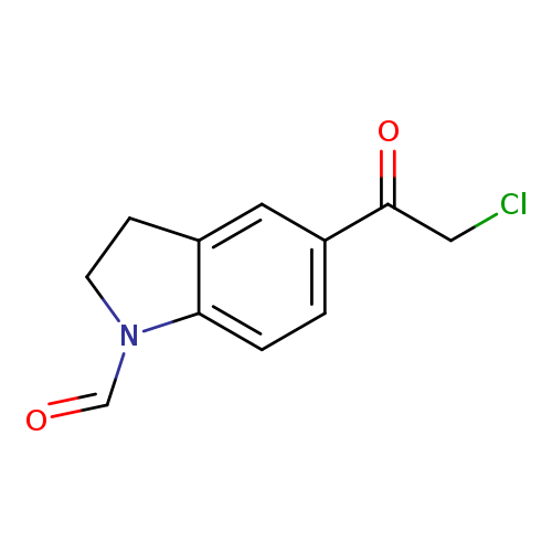 5-(Chloroacetyl)indoline-1-carbaldehyde