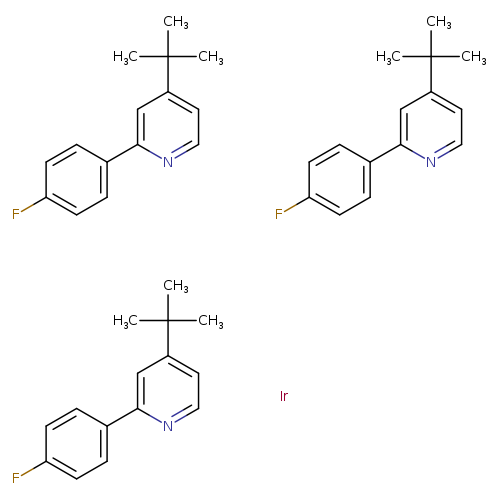 Ir[p-F(t-Bu)-ppy]₃