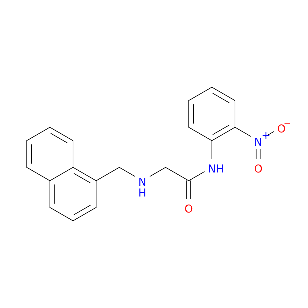 2-{[(naphthalen-1-yl)methyl]amino}-N-(2-nitrophenyl)acetamide