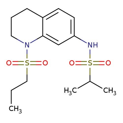N-[1-(propane-1-sulfonyl)-1,2,3,4-tetrahydroquinolin-7-yl]propane-2-sulfonamide