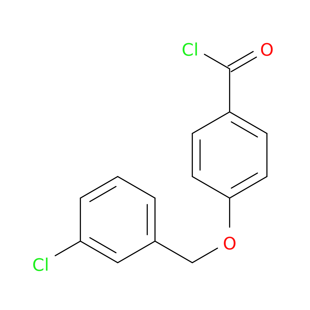 4-[(3-Chlorobenzyl)oxy]benzoyl chloride