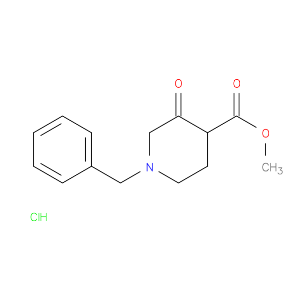 methyl 1-benzyl-3-oxopiperidine-4-carboxylate hydrochloride