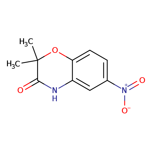 2H-1,4-Benzoxazin-3(4H)-one, 2,2-dimethyl-6-nitro-