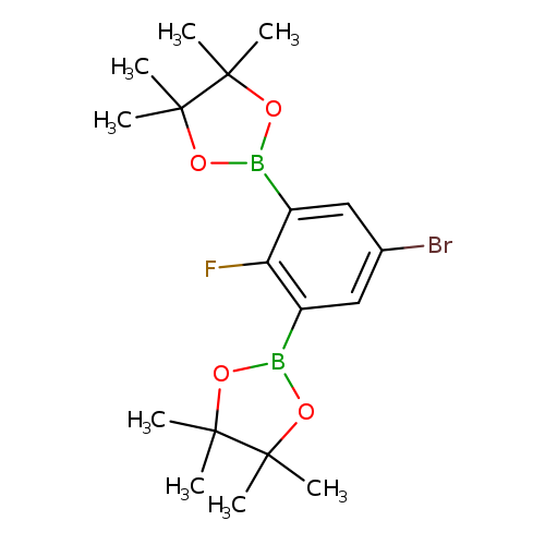 5-Bromo-2-fluoro-1,3-phenylenediboronic acid, pinacol ester